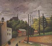 Henri Rousseau View of Malakoff china oil painting reproduction